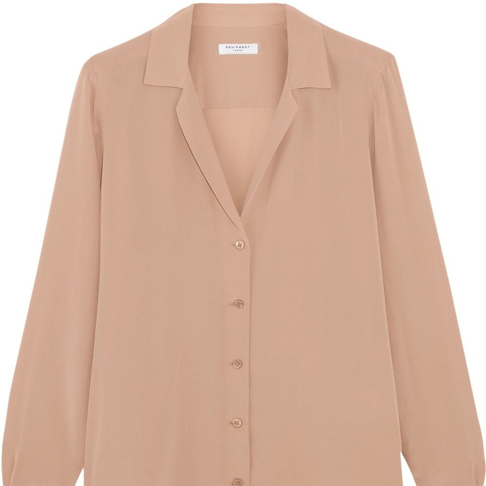 Equipment Adalyn Silk Blouse